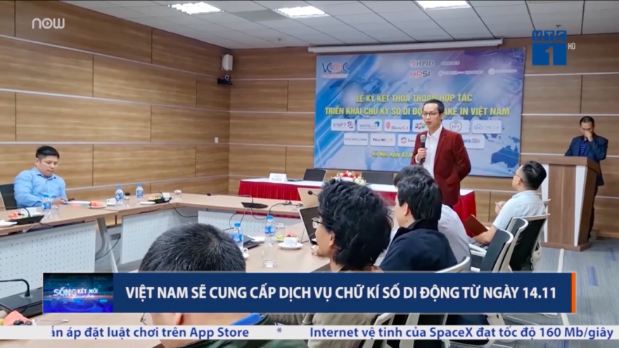 Chữ ký số di động "make in Vietnam" sẽ được cung cấp từ 14/11